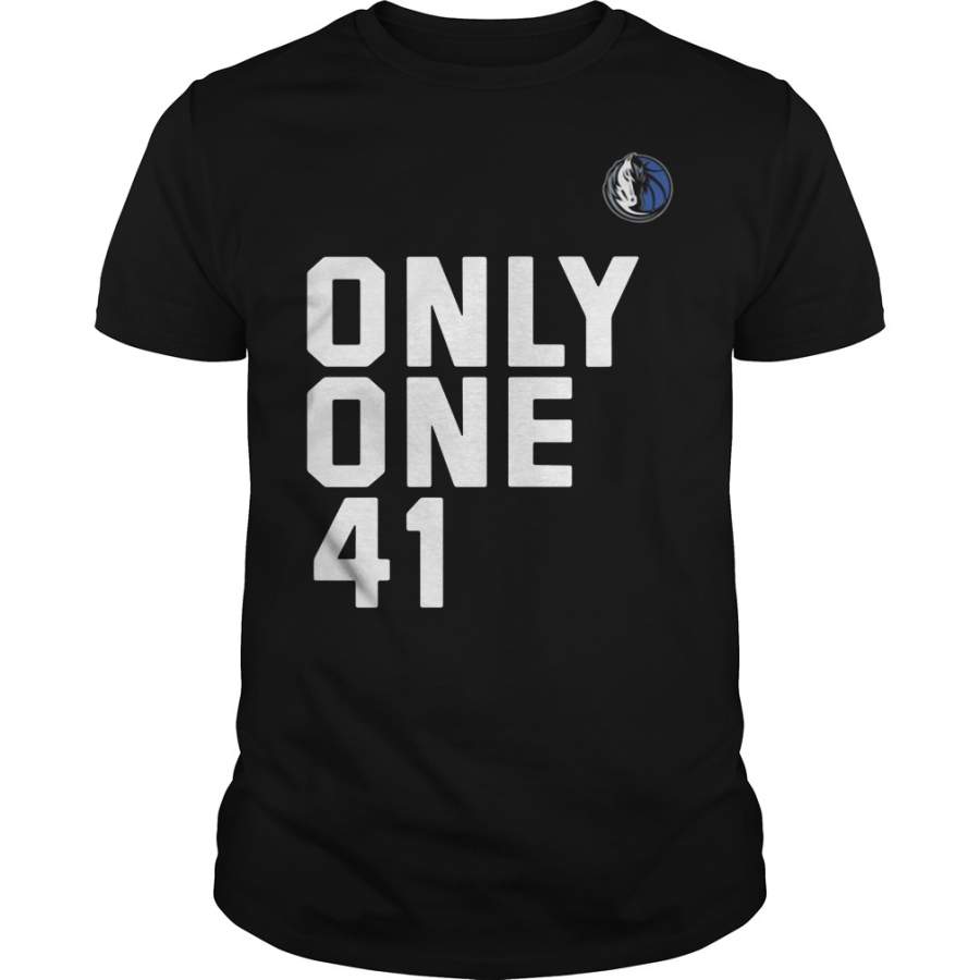 Dallas Mavericks Dirk 41.21.1 Only One 41 T-Shirt