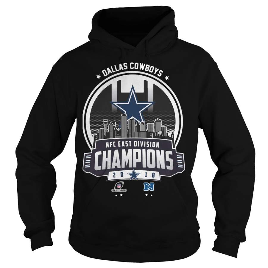 Champions 2018 NFC East Division Dallas Cowboys Hoodie