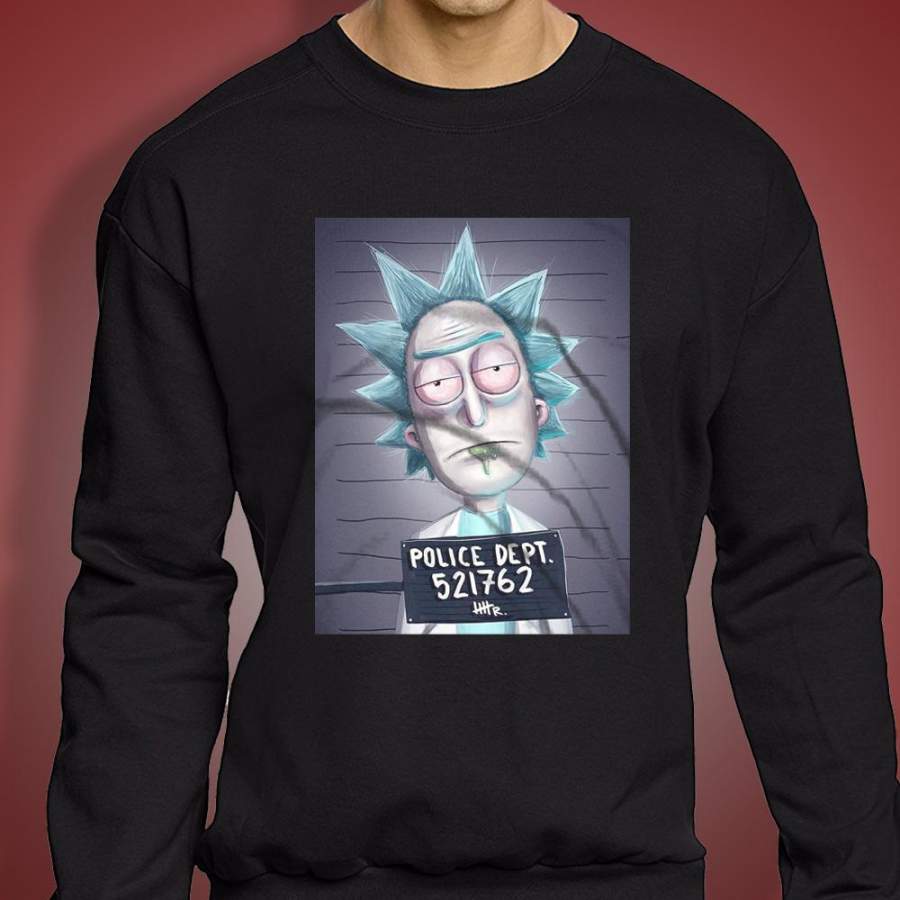 Rick And Morty Adventure Funny Anime Men’S Sweatshirt