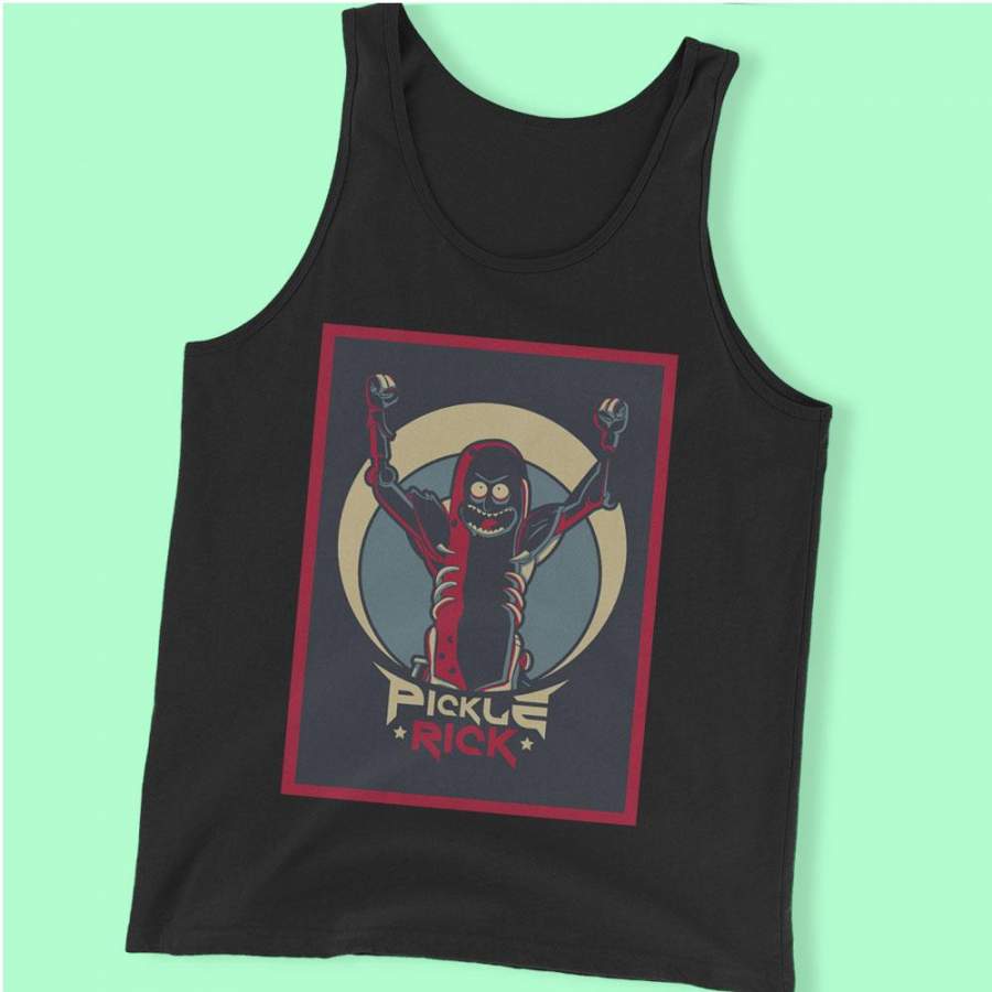 Pickle Rick Rick And Morty Men’S Tank Top