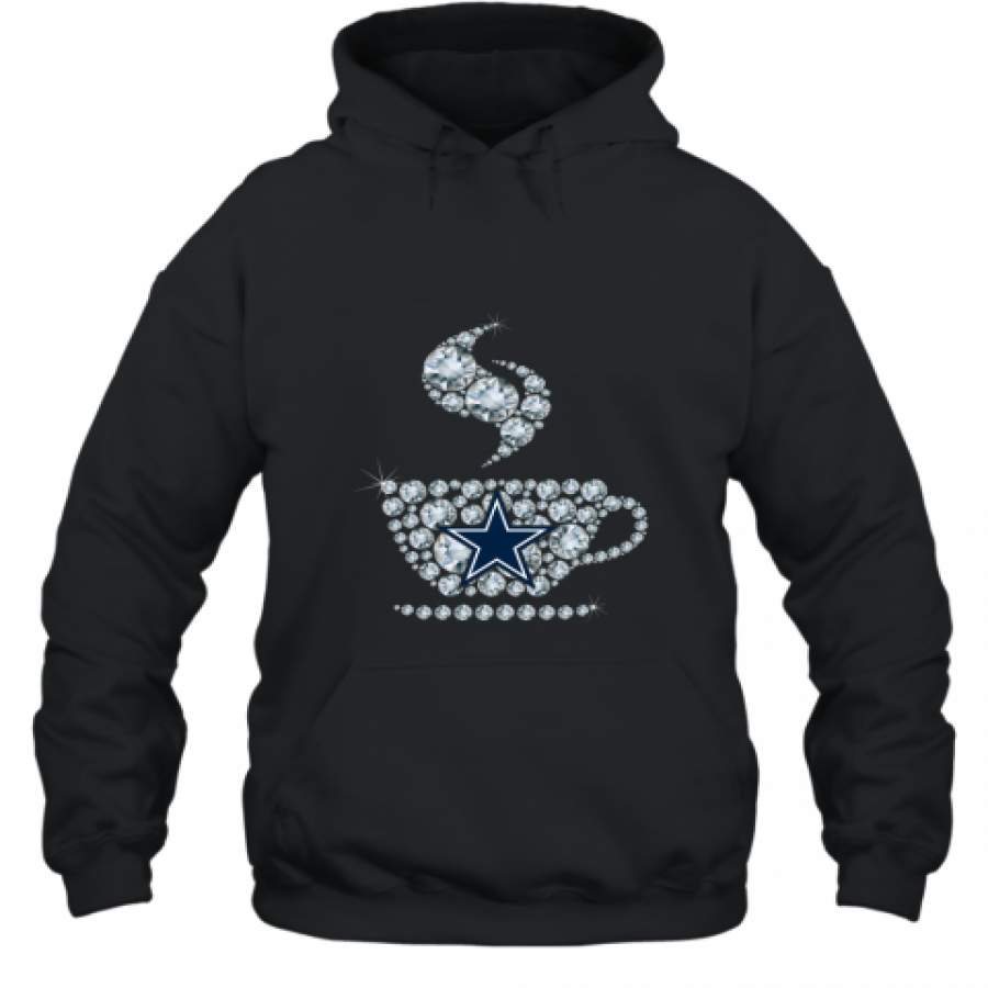 Dallas Cowboys Coffee Diamond shirt Hoodie