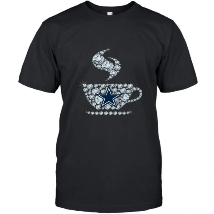 Dallas Cowboys Coffee Diamond shirt T-Shirt