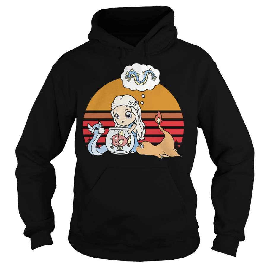 Daenerys Targaryen Mother of Pokemon vintage Hoodie