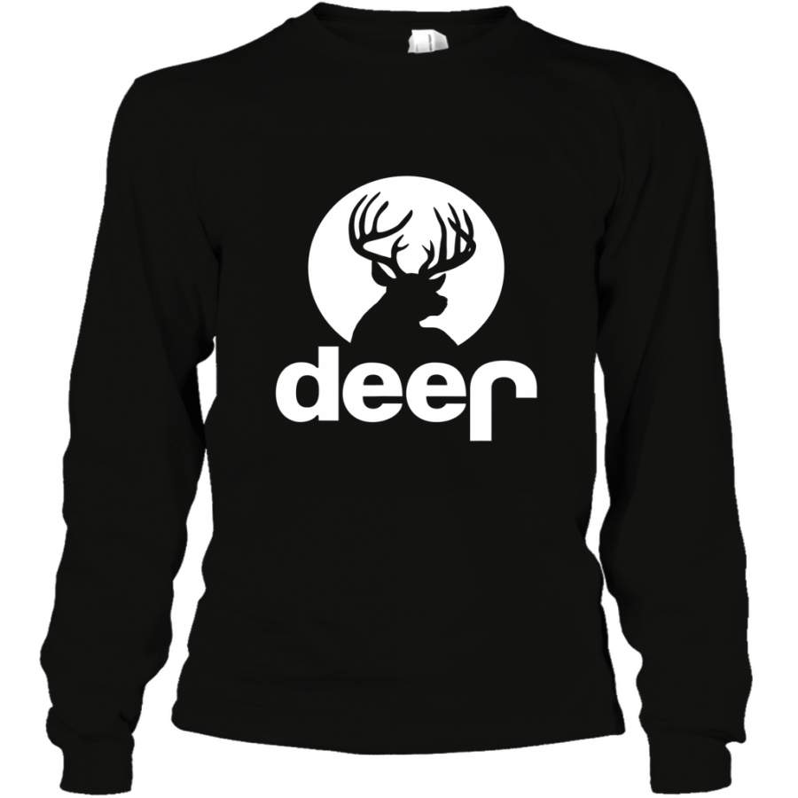 Deer Jeep funny deer hunting shirt Long Sleeve T-Shirt