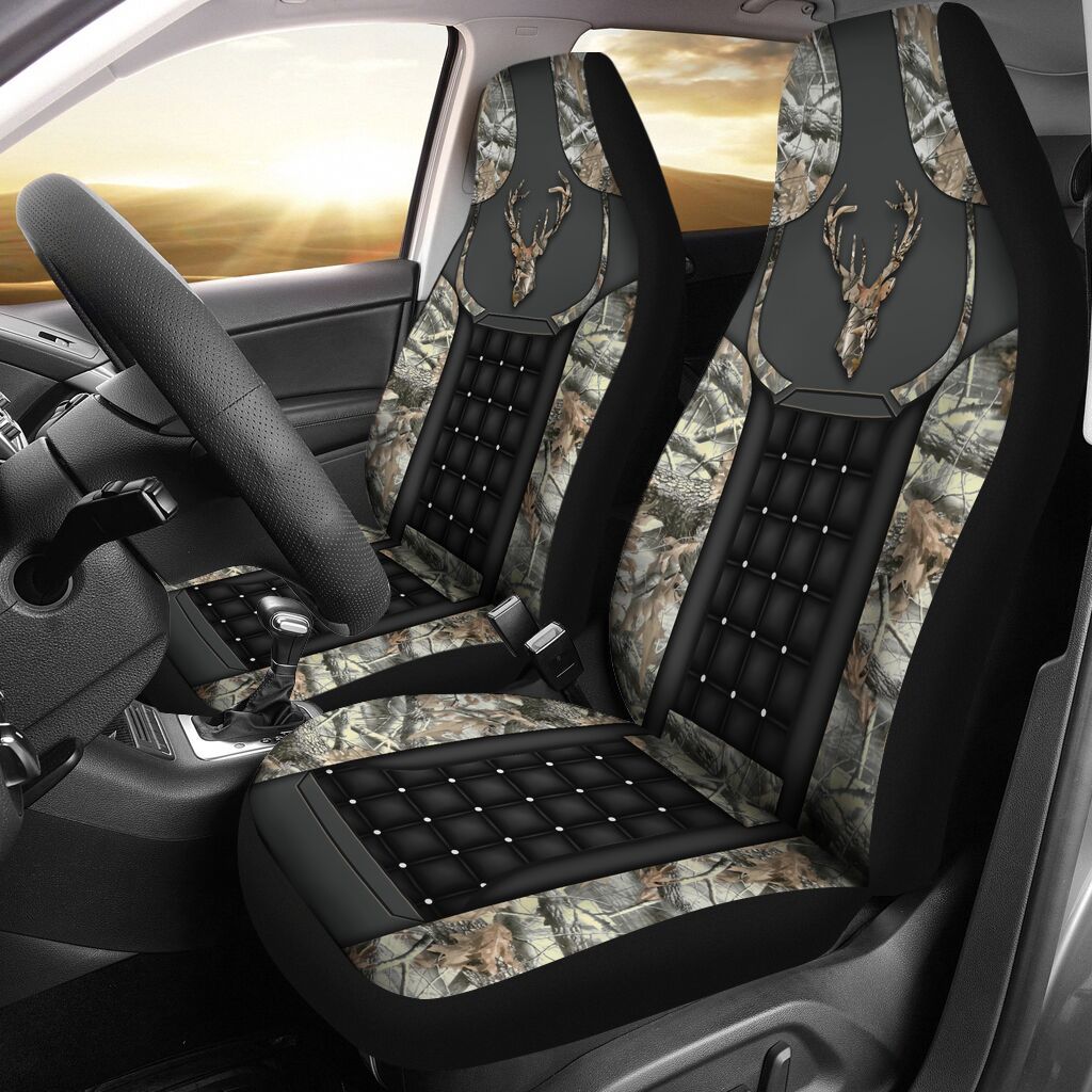 41CNVANML – Deer Hunting Camo Car Seat Covers