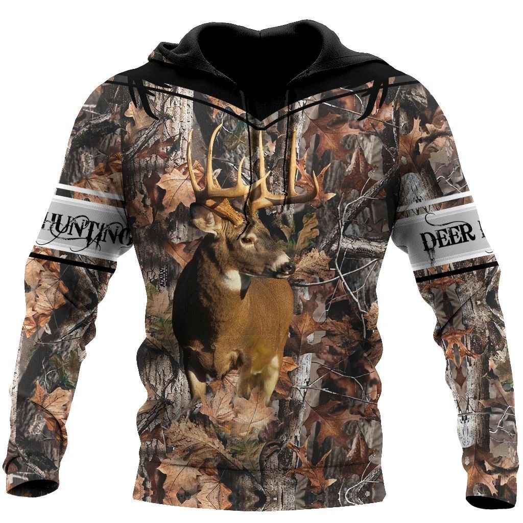 119THHHT-DEER HUNTING CAMO 3D ALL OVER PRINT