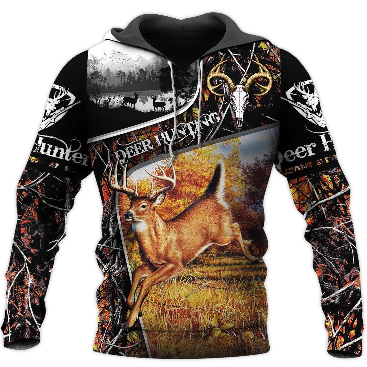 185THHHT-DEER HUNTING 3D ALL OVER PRINT