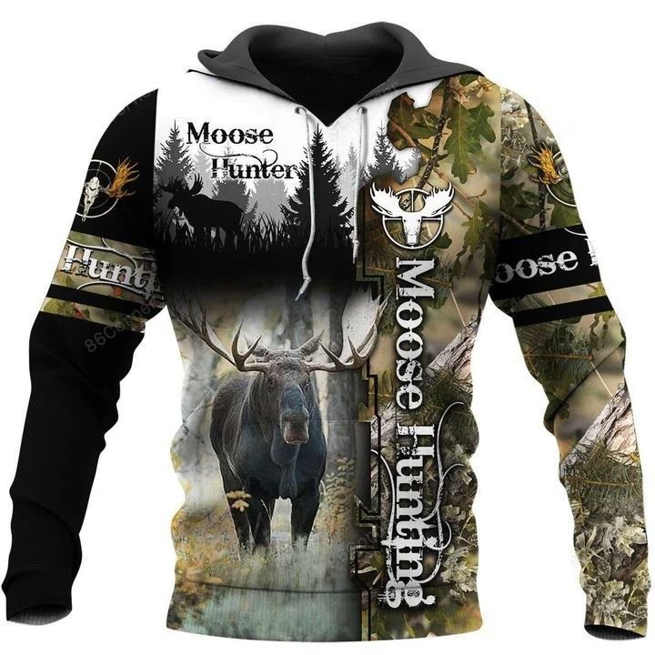 182THHHT-MOOSE HUNTING HOODIE