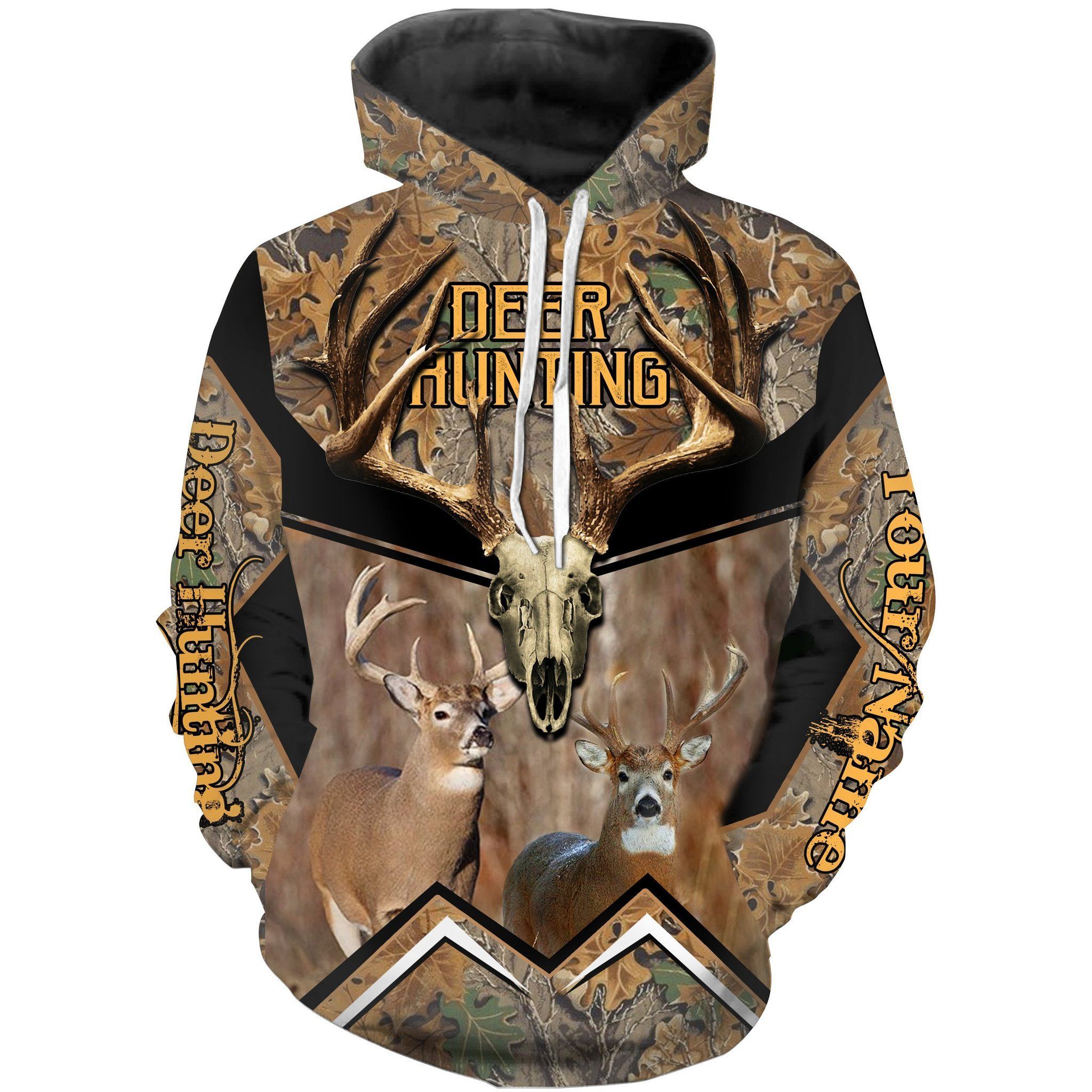 84THHHT-DEER HUNTING Custom Name 3D All over print