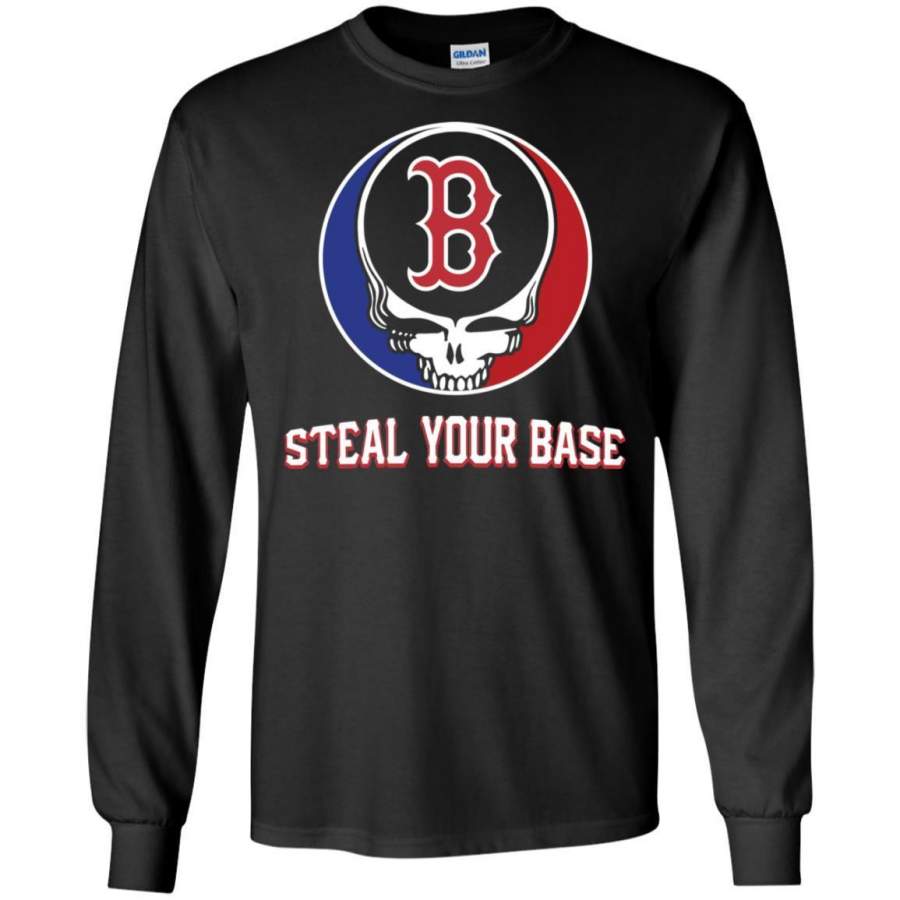 AGR Grateful Dead red sox steal your base t-shirts