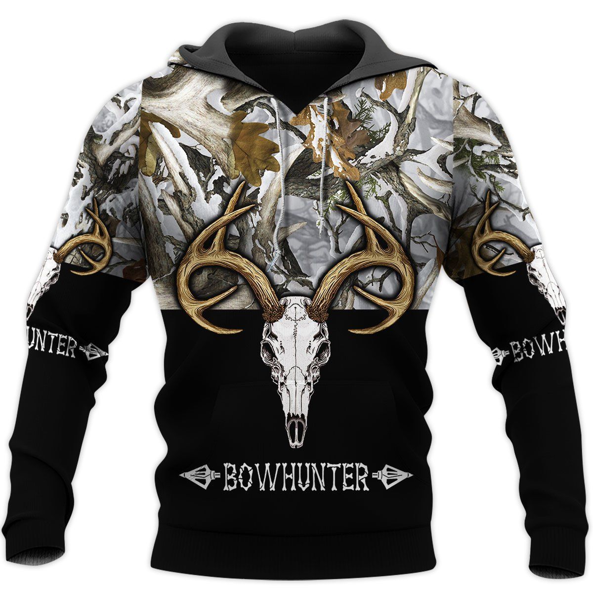 137THHHT-DEER HUNTING CAMO 3D ALL OVER PRINT