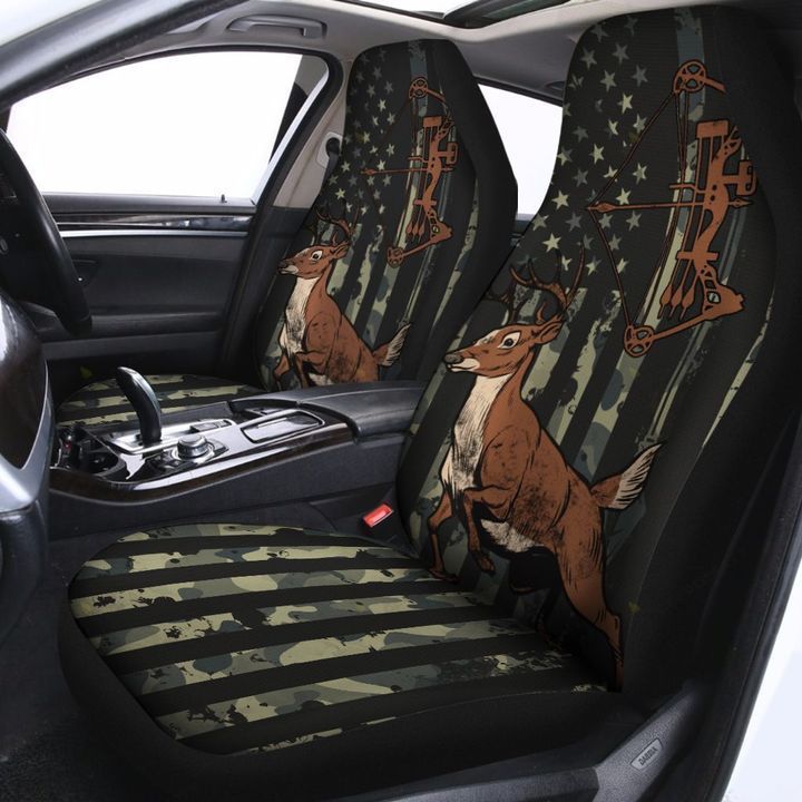 122THHHT-DEER HUNTING CAR SEAT COVERS