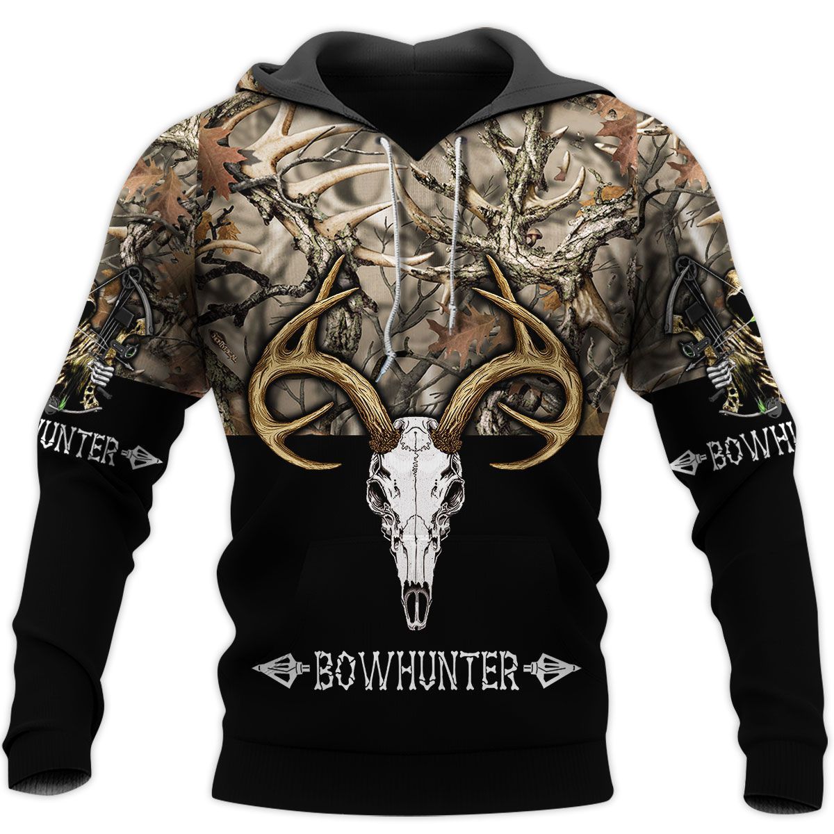 139THHHT-DEER HUNTING CAMO 3D ALL OVER PRINT