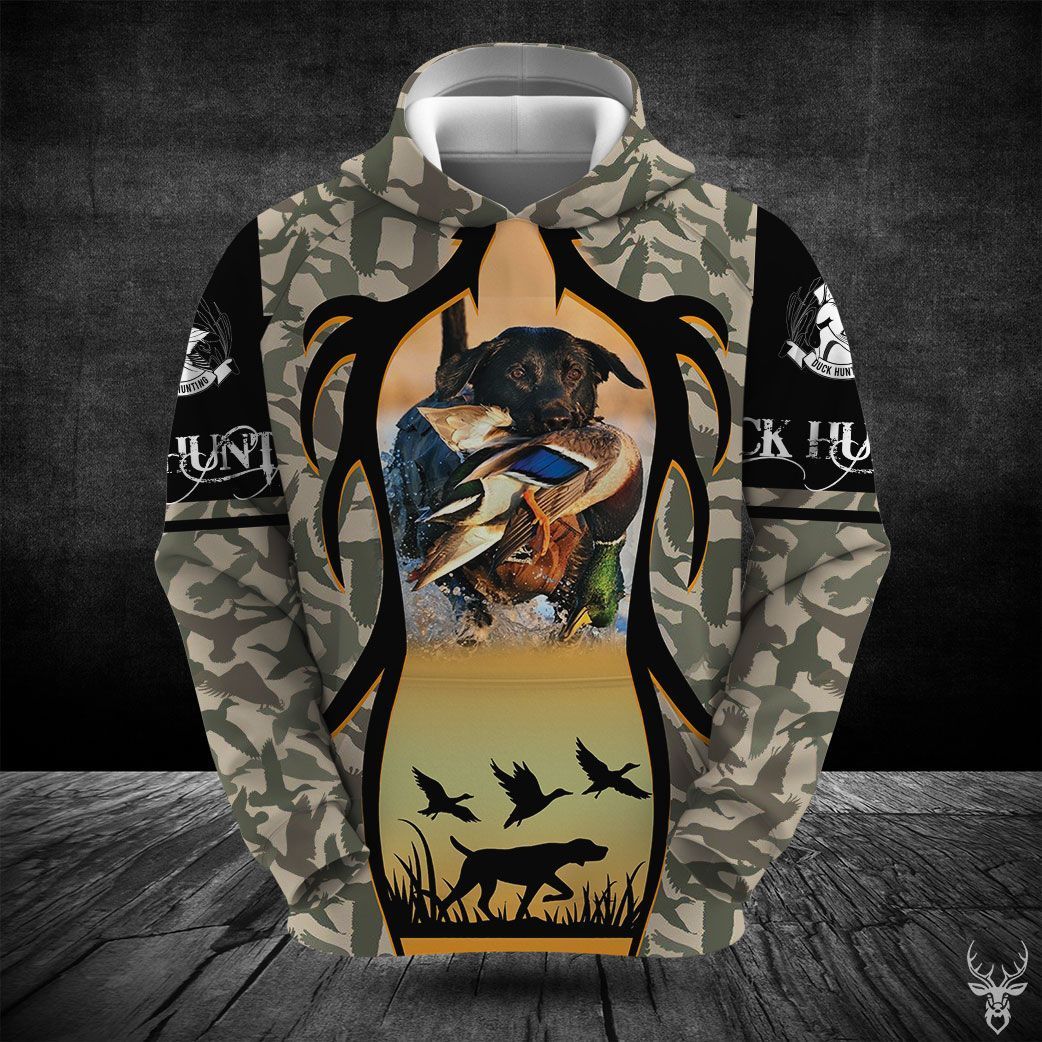 300THHHT-DUCK HUNTING COLLECTION 3D All Over Printed Shirts