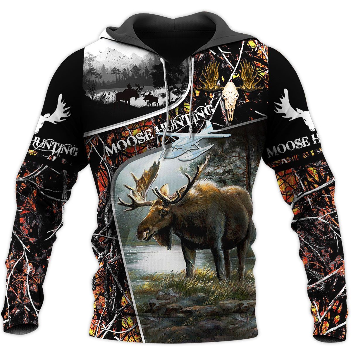 193THHHT-MOOSE HUNTING 3D ALL OVER PRINT