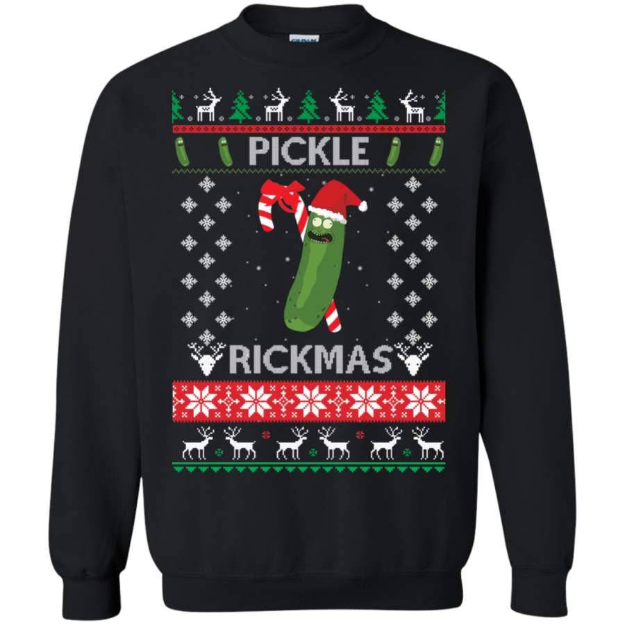 AGR Rick and Morty Christmas Sweater – Pickle Rickmas Xmas Sweater