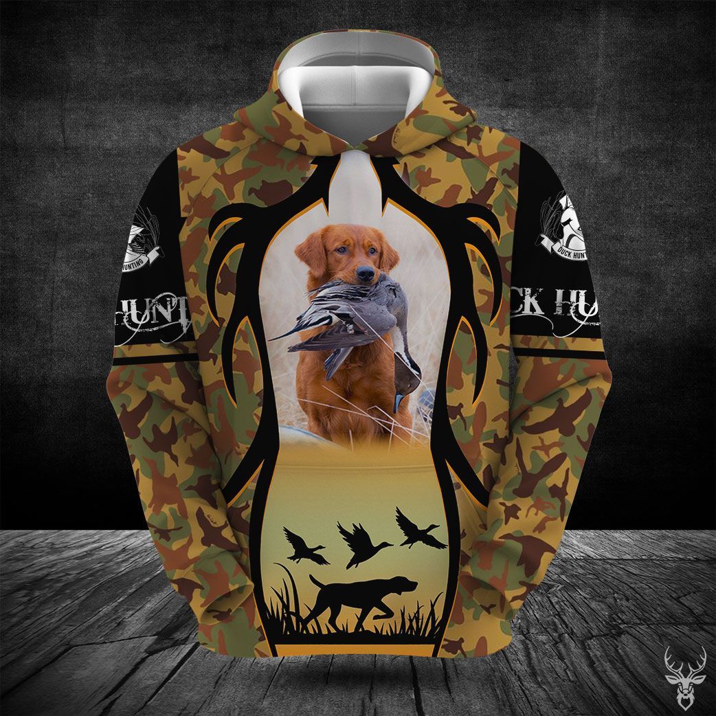 299THHHT-DUCK HUNTING COLLECTION 3D All Over Printed Shirts