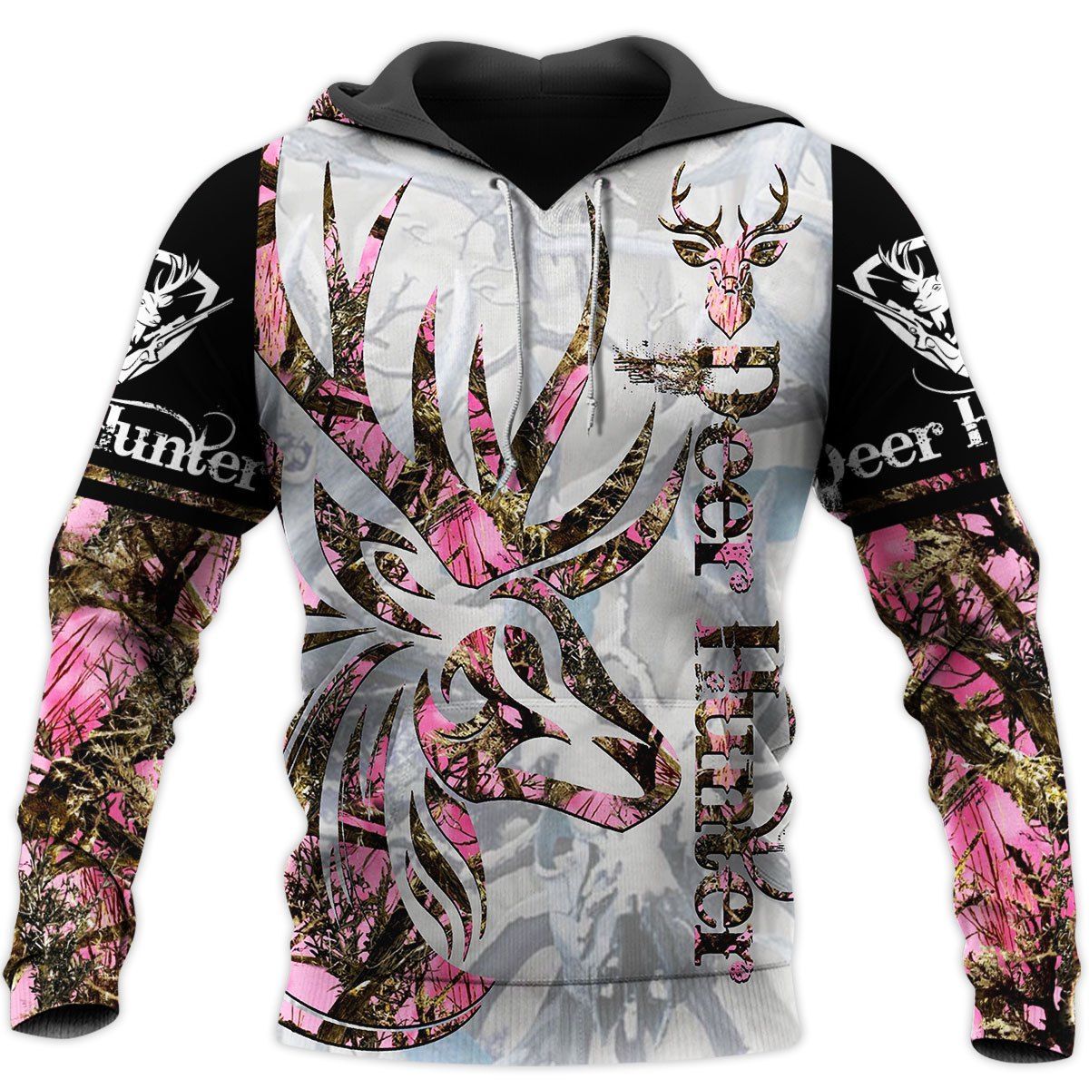 175THHHT-DEER HUNTING 3D ALL OVER PRINT