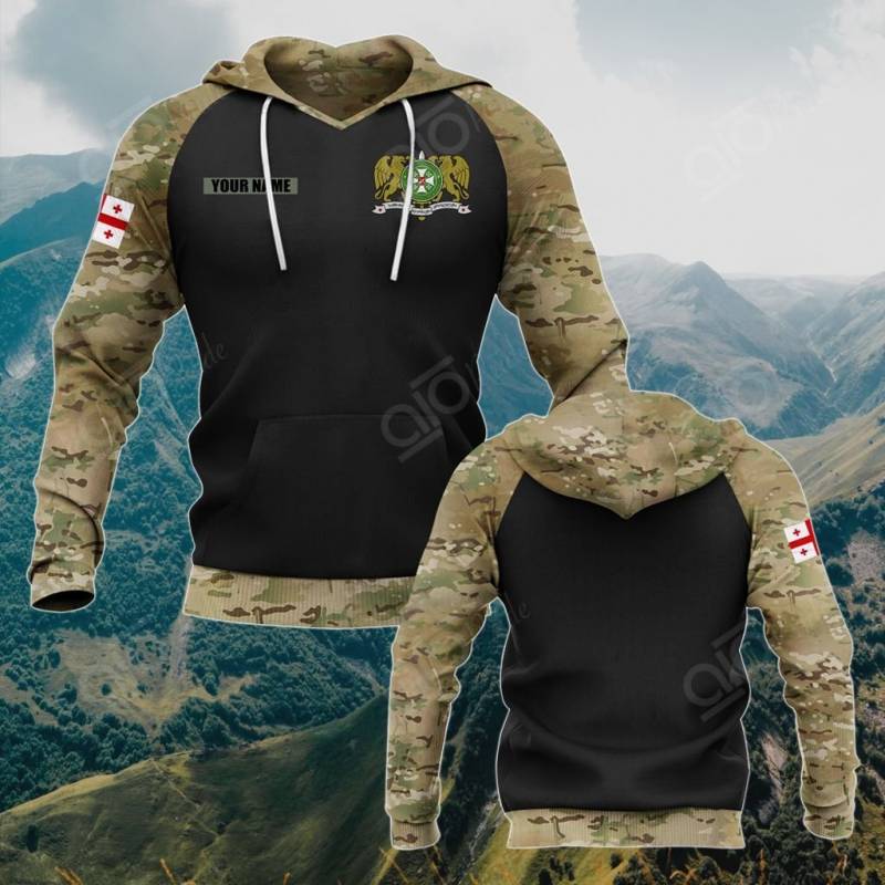 Customize Georgia Army All Over Print Hoodies