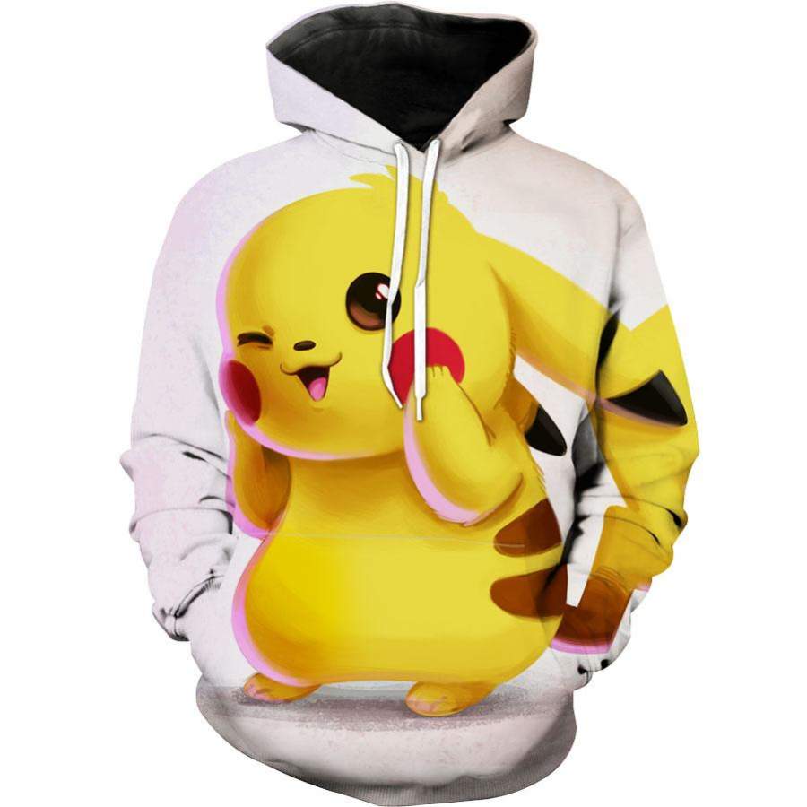 Cute Pikachu Hoodie – Pokemon Clothing