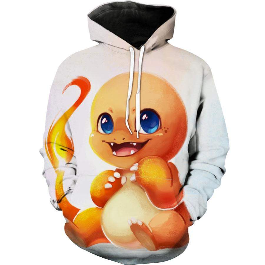 Cute Charmander Hoodie – Cute Pokemon Clothing and Hoodies