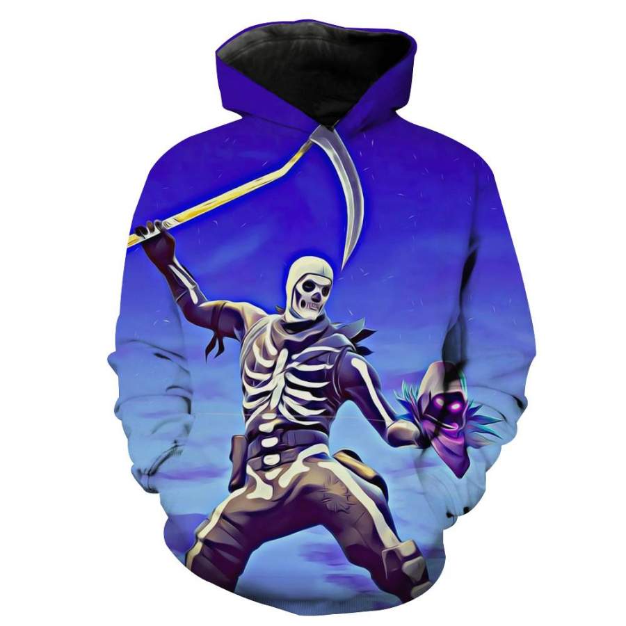 Skull Trooper and Raven Hoodie – Fortnite Clothes
