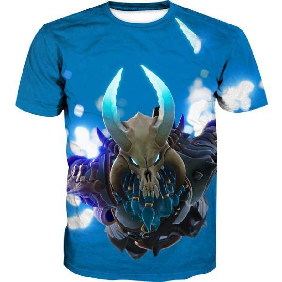 Blue Fortnite Ragnarok Skin T-Shirt -Fortnite Battle Royale Clothing