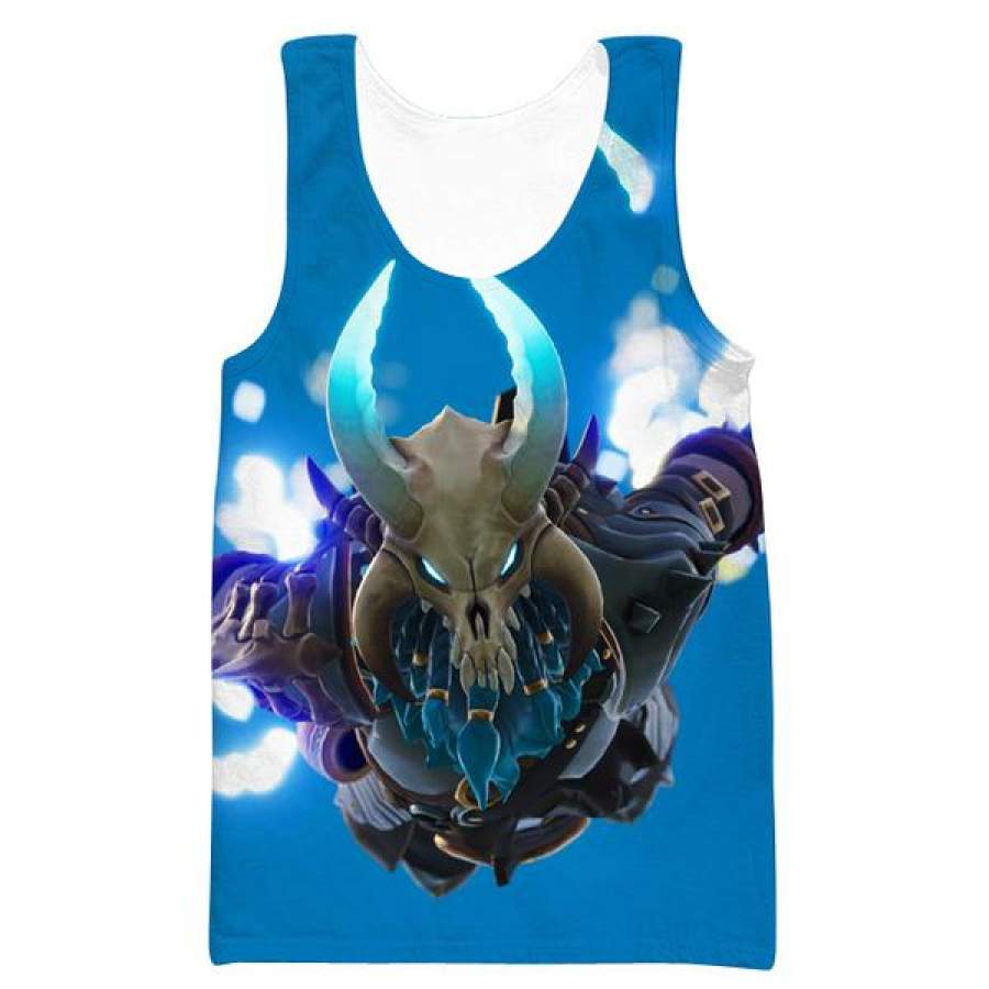 Blue Fortnite Ragnarok Skin Tank Top -Fortnite Battle Royale Clothing