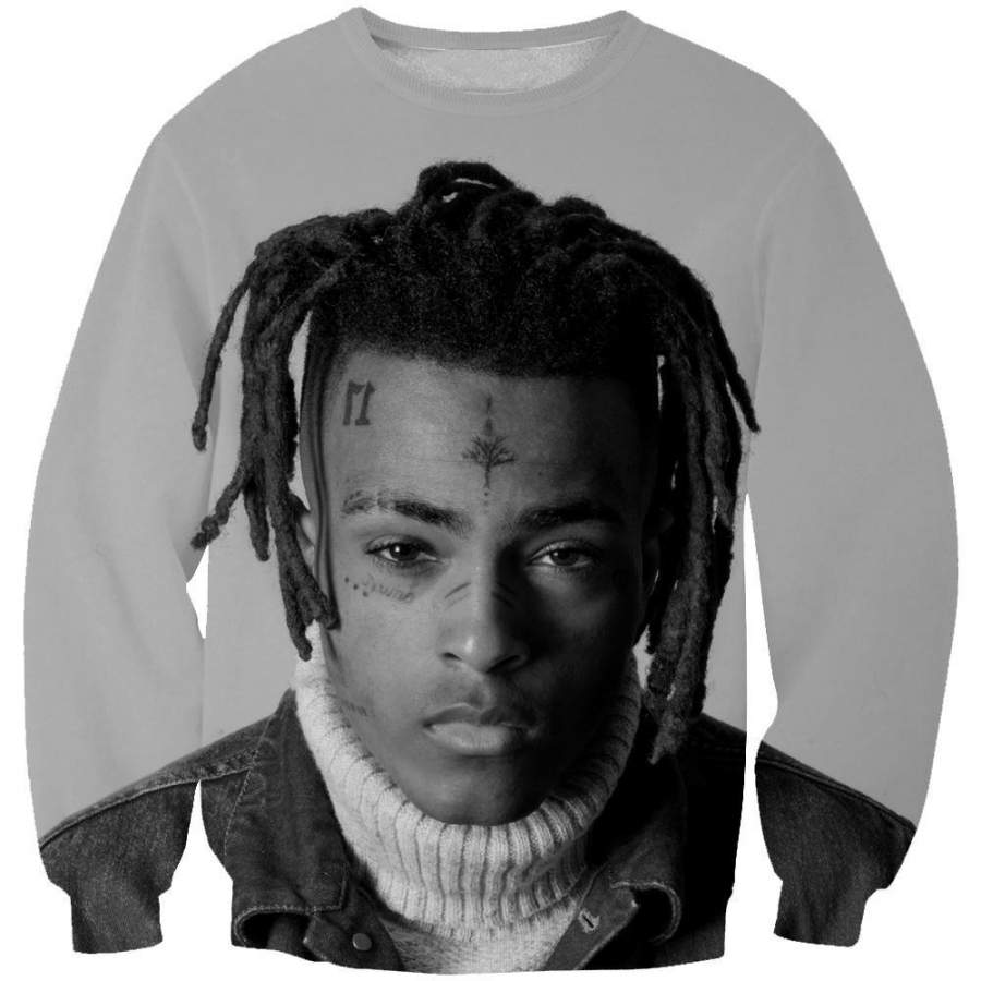 Black and White XXXTentacion Sweatshirt – XXXTentacion Clothes