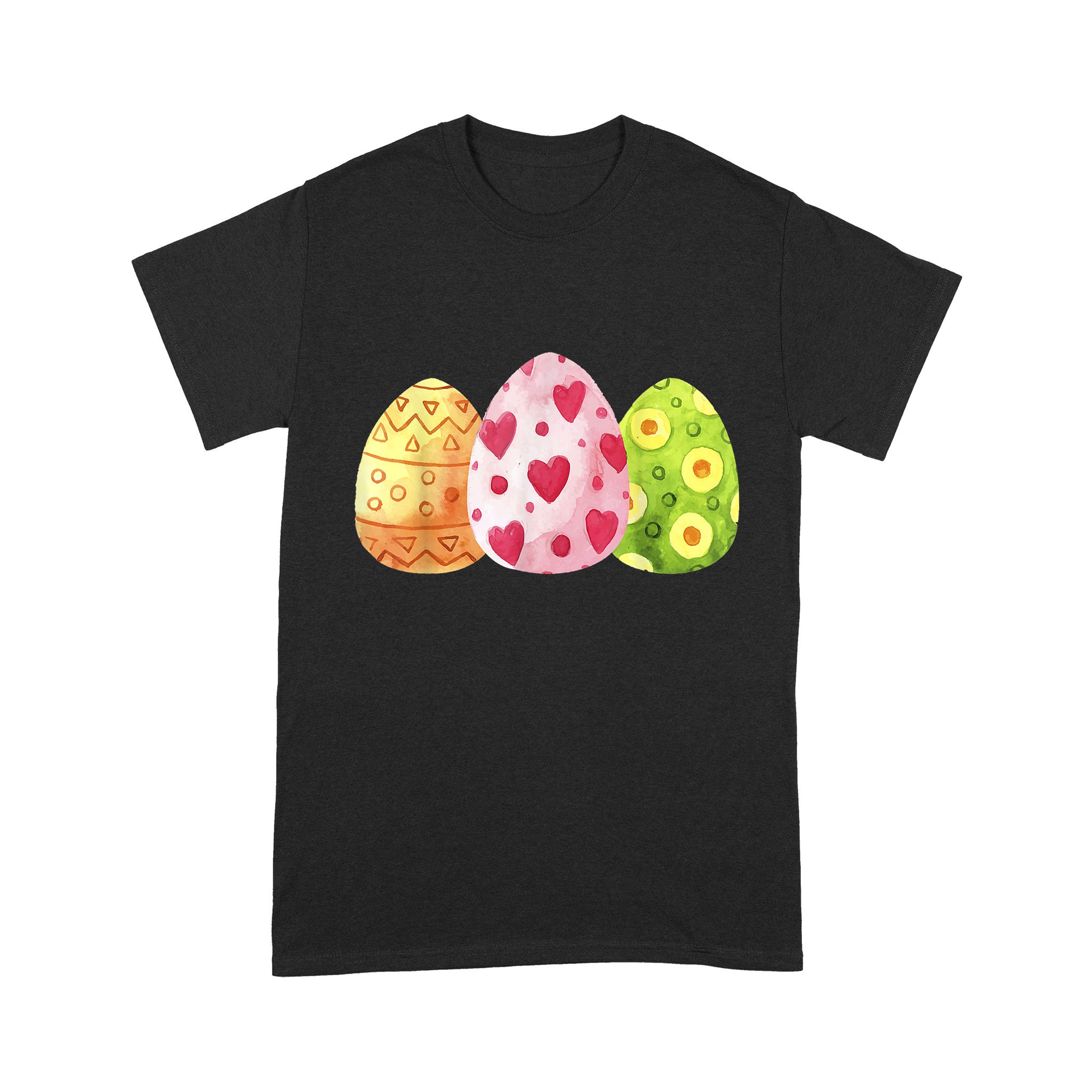 Cute Eggs Easter Day Family Matching Pajama Egg Hunting – Standard T-Shirt