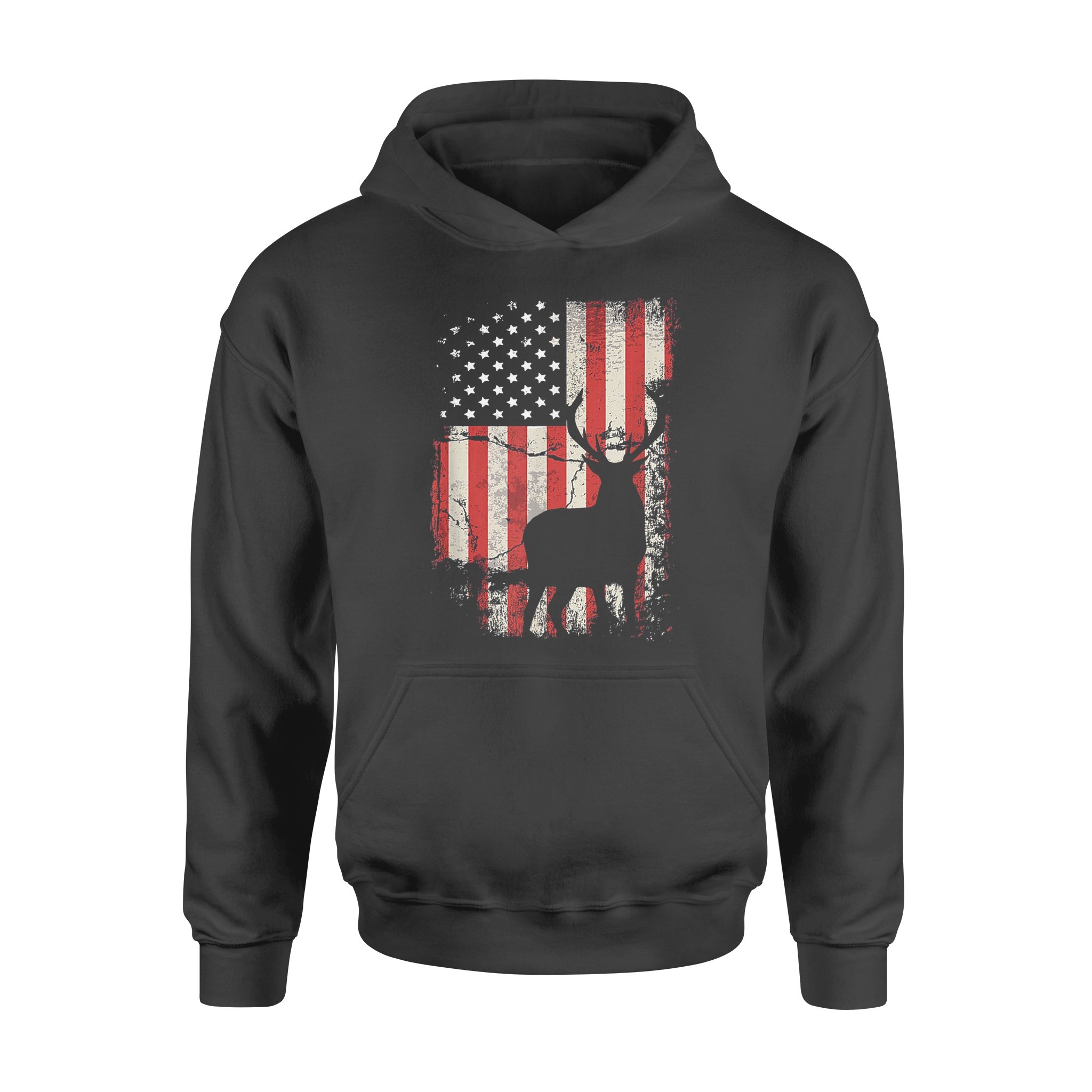 Deer Hunting Flag – Standard Hoodie