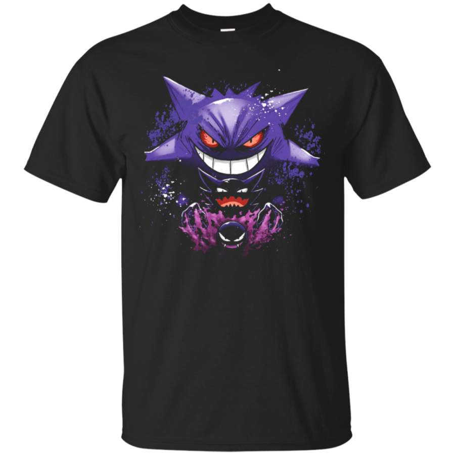 AGR Gastly Haunter Gengar Pokemon T-Shirt