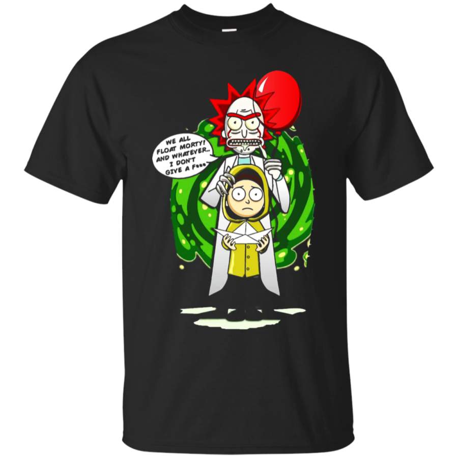 AGR IT Pennywise Sanchez We All Float Rick And Morty Stephen King T-Shirt