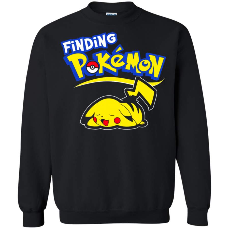 AGR Finding Pokemon Cute Pikachu Sweatshirt