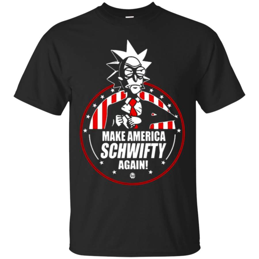 AGR Rick Sanchez Make America Schwifty Again Rick And Morty T-Shirt