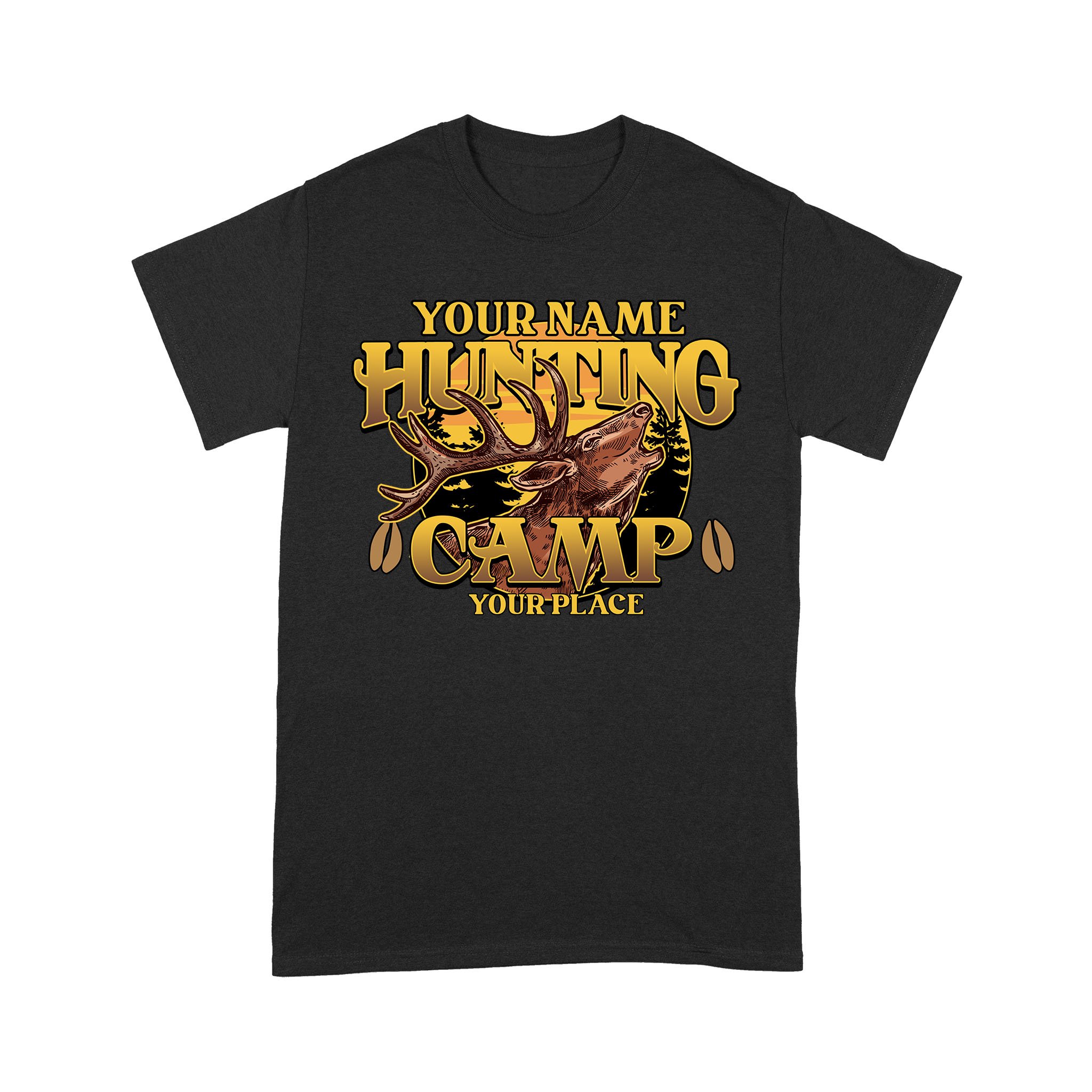 Custom Elk Hunting Camp T Shirts, Personalized Elk Hunting Shirts, Elk Shirts FFS – IPHW264