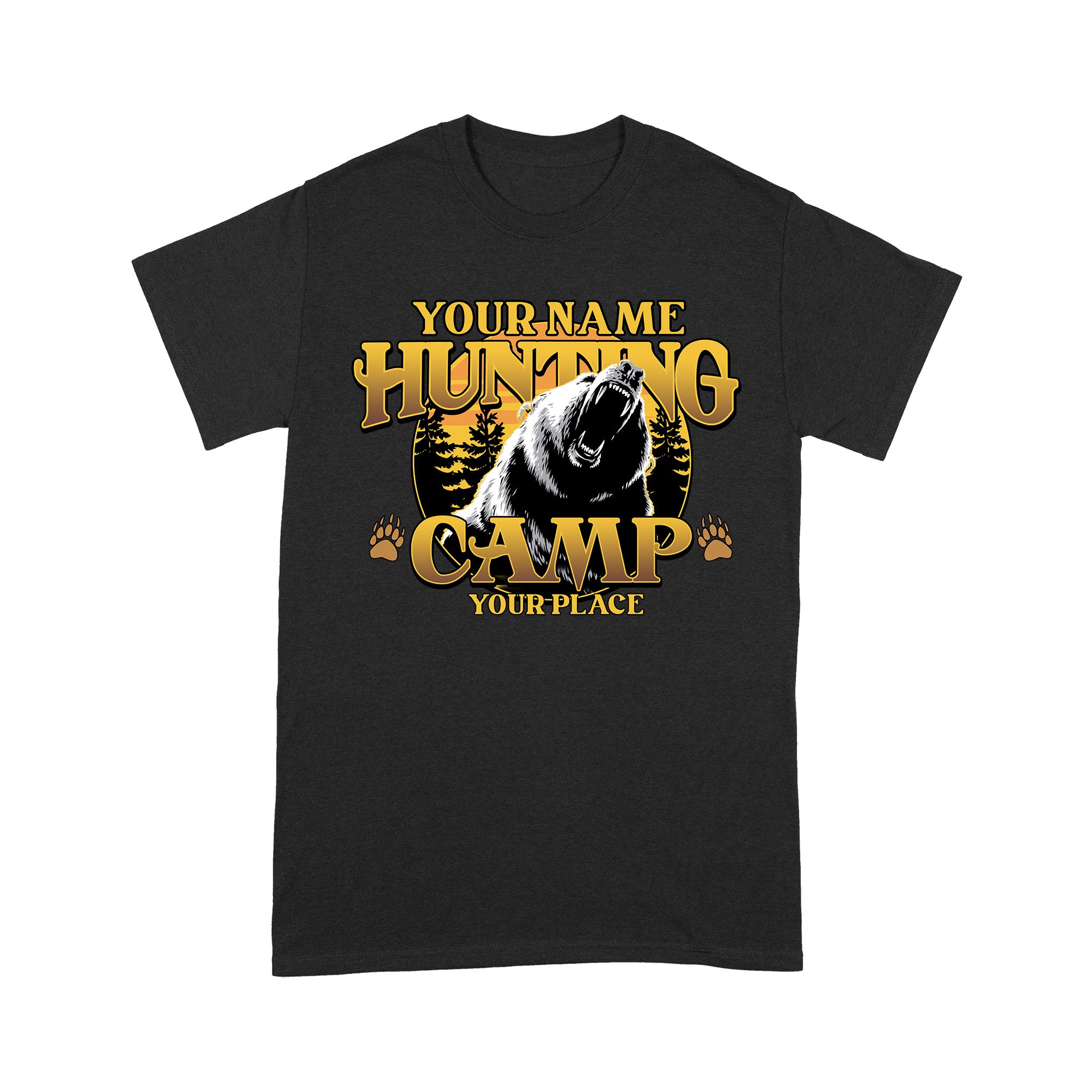 Custom Bear Hunting Camp T Shirts, personalized Bear hunting Shirts, Bear Shirts FFS – IPHW266