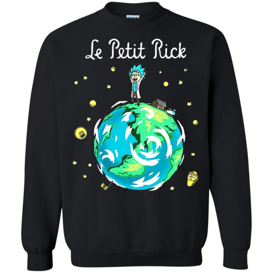 AGR Le Petit Rick The Little Prince Rick And Morty Mashup Sweatshirt