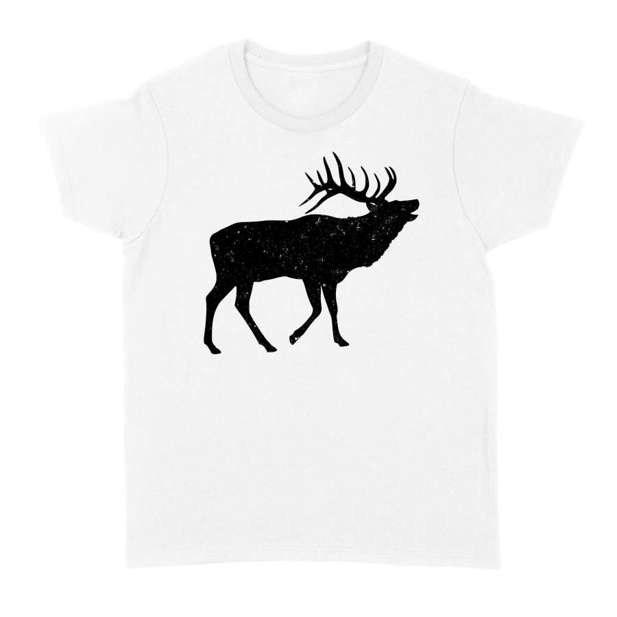 Elk Shirt, Elk Hunting Shirts , Hunter elk Silhouette NQSD66 – Standard Women’s T-shirt