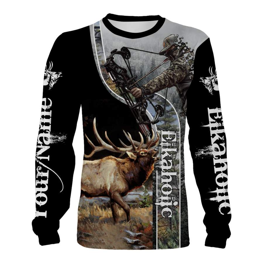 Best Elk Hunting Custom Name 3D All over print Shirt, Hoodie Personalized gift – FSD893