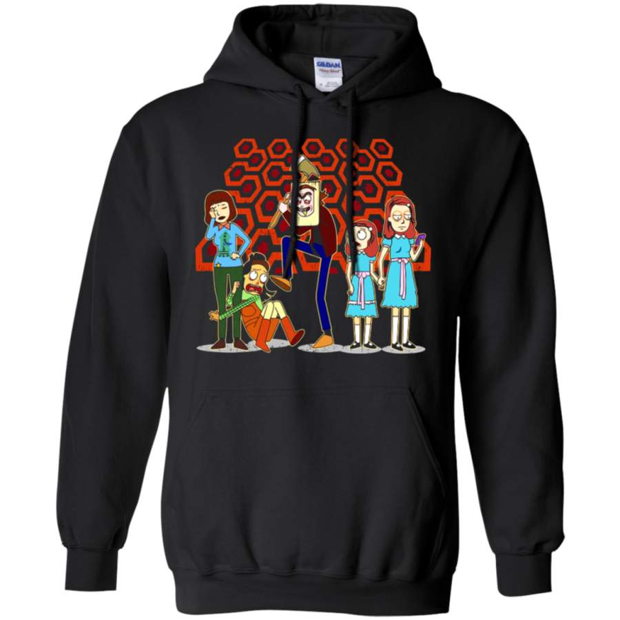 AGR Rick And Morty The Shining Jack Torrance Stephen King Hoodie