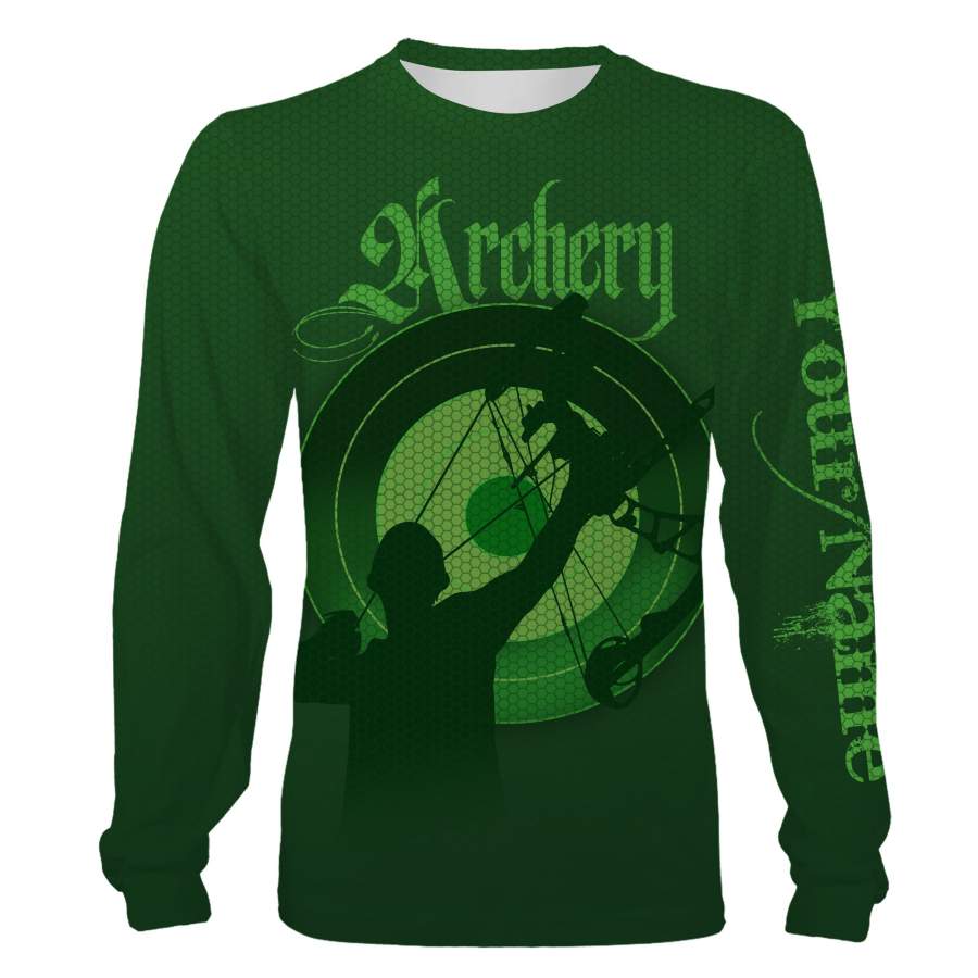 Archery Bow hunting custom Name 3D All over print Shirt, Hoodie, Long sleeve – Personalized Archery shooting shirt for Men, Women – FSD849