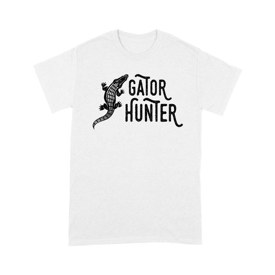 Gator Hunter Men T-Shirt, Reptile Alligator Hunting Apparel – FSD822