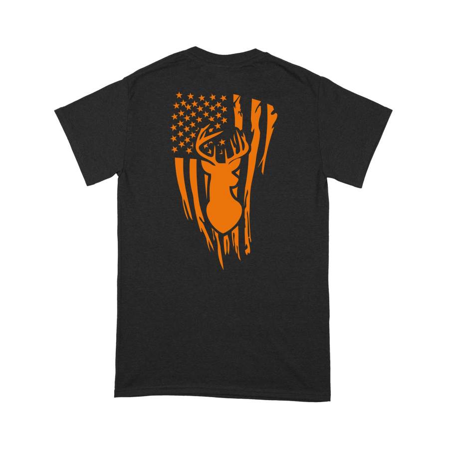 Deer Hunting flag plus size T shirt gift for men and women – SPH105