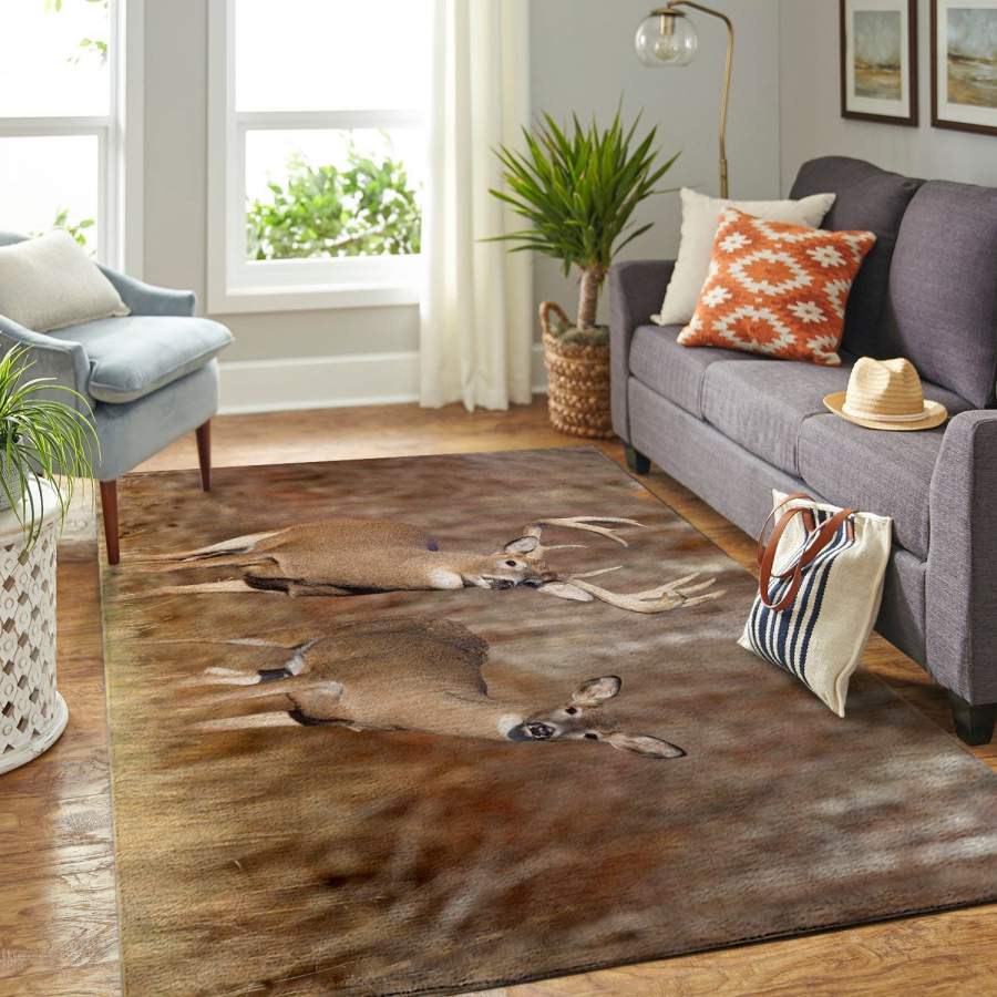 Deer hunting forest rug carpet room decoration – IPH2170