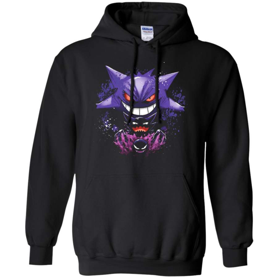 AGR Gastly Haunter Gengar Pokemon Hoodie