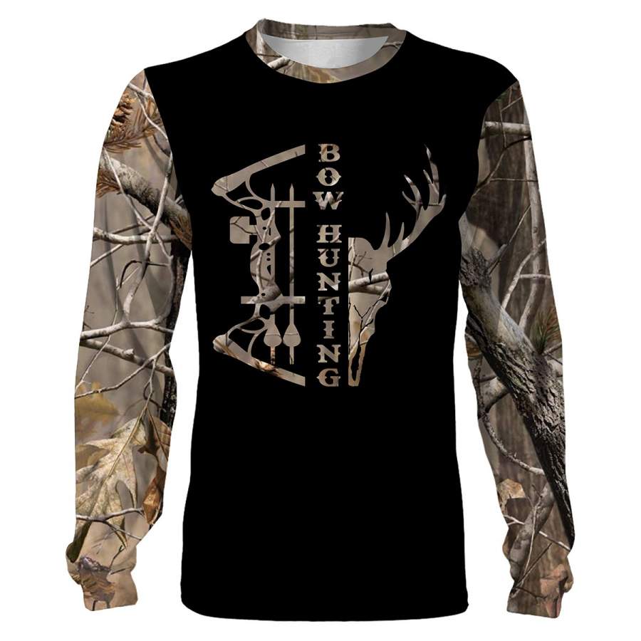 Bowhunting camouflage all over print shirts TATS188