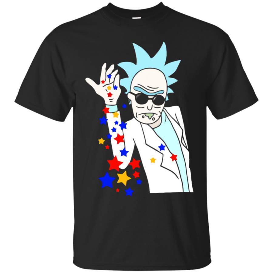 AGR Rick Sanchez Star Bae Salt Bae Rick And Morty T-Shirt