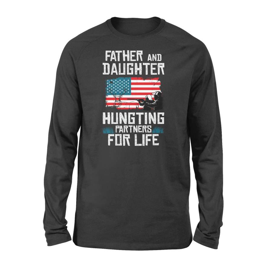 Father and Daughter Hunting Partners for Life Long Sleeves – FSD226