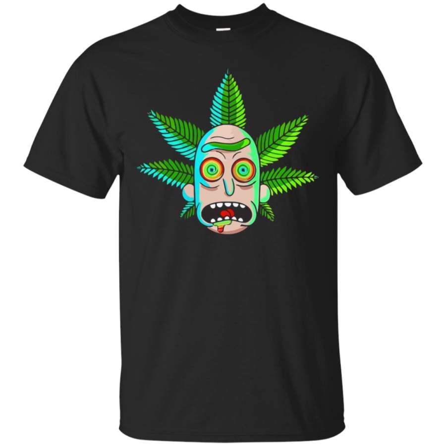 AGR Rick And Morty High On Weed Rick Sanchez T-Shirt